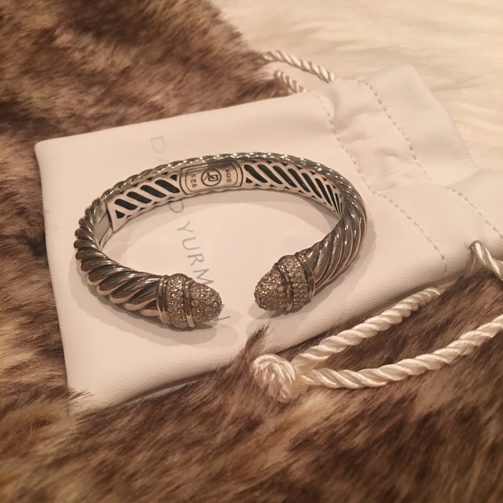 David Yurman sculpted cable bracelet 15 mm